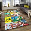 1pc Curious George (9) Design Area Rug - Non-Slip, Soft & Cozy Floor Mat for Living Room, Bedroom, Office - Indoor/Outdoor Decorative Carpet