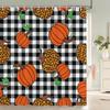 Fresh Fruit Pineapple Shower Curtain 3D Bath Screen Waterproof Fabric Bathroom Decor Large With Hook Bathroom Curtains