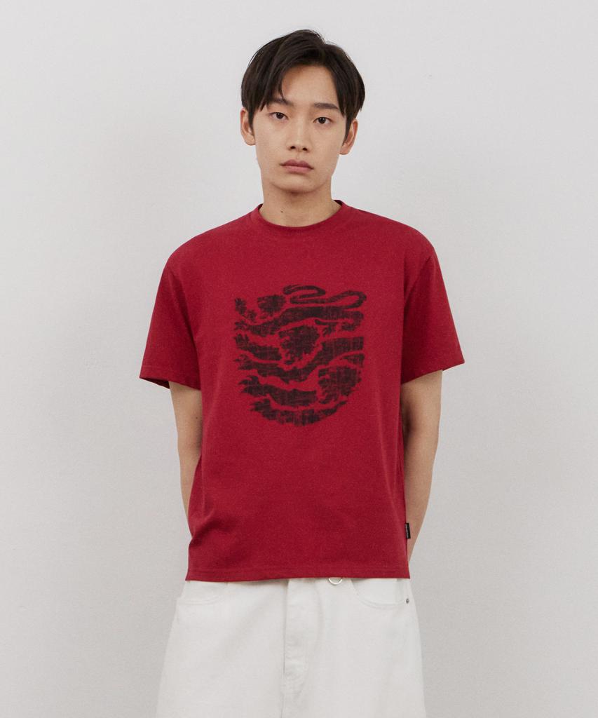 URBANSTOFF Crack Artwork Baby Tee (Red)