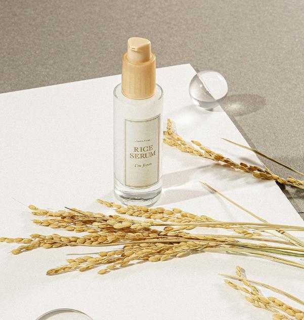 I'M FROM Rice Serum 30ml – Brightening & Hydrating Facial Serum with Rice Bran Water