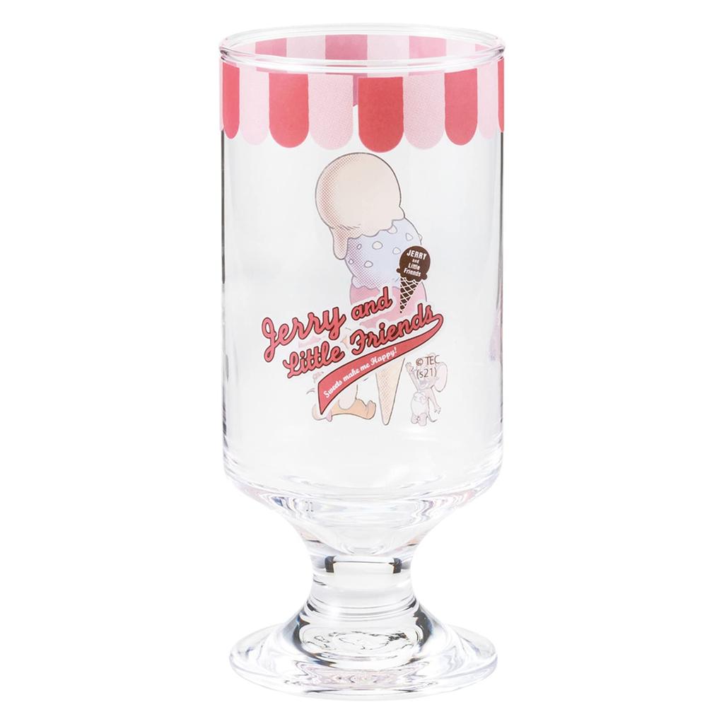 Sun Art and Ice Cream Glass Made In SAN3575 "Tom Jerry" 350ml, Japan,