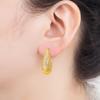 Nidin Klassisch Neues Design Wassertropfenform Funkelnder Zirkon Charms Ohrringe S/L Größen Auswahl Für Damen Feiner Ohrschmuck Zubehör