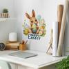 Easter Cute Rabbit Eggs Bedroom Living Room Home Wall Background Beautification Decoration Wall Stickers