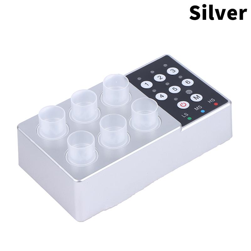 

High Speed Magnetic Pigment Mixer Wireless Tattoo Ink Vortex Mixer & Anti-Sedimentation Pigment Stirrer Three Speed Adjustable серебряный