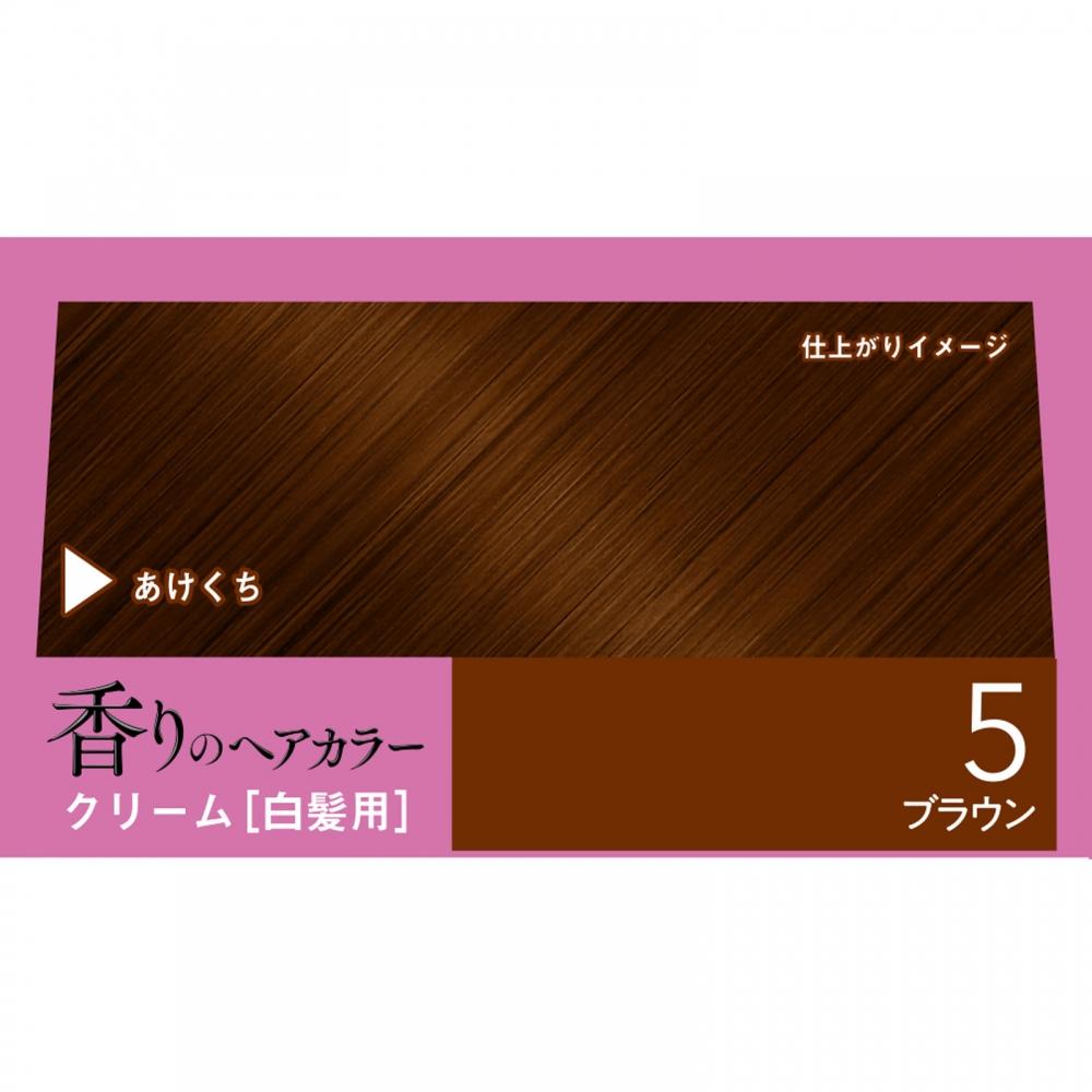 Biken Hoyu Biken Scented Hair Color Cream 5 Brown