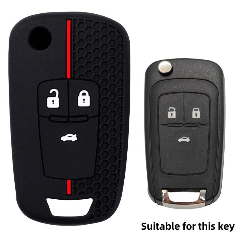 2 3 Buttons Silicone Car Key Cover Case For Chevrolet Cruze Buick Opel Astra Corsa Antara Zafira Meriva Insignia Key Holder