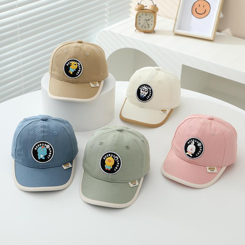 Baby Hat Spring and Autumn Thin Boy Cute Super Cute Baseball Cap Girl Sun Protection Summer Travel Baseball Cap