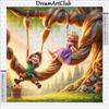 Tangled Diamond Painting Rapunzel Full Round Drill Mosaic Cartoon Cross Stitch Embroidery Princess Wall Art