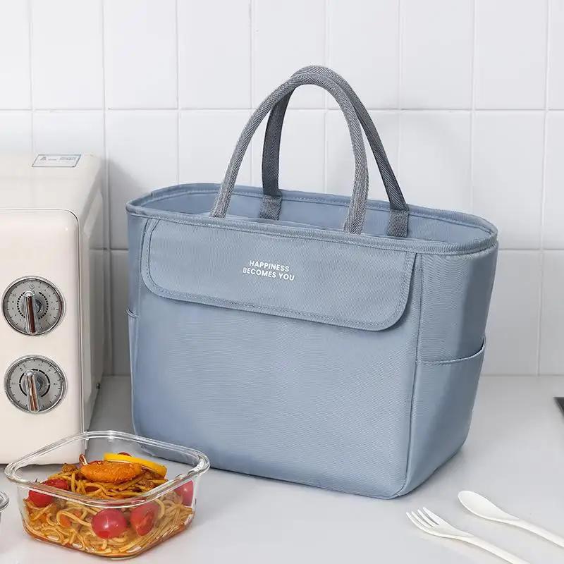 

Новая водонепроницаемая утолщенная термосумка для пикника на открытом воздухе, пакет для льда, утолщенная EVA, сохраняющая свежесть сумка для ланча Bento S 23X20.5X14CM синий