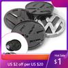 VW GTI GOLF Ventilkappensets 2026 Heiß Volkswagen VW Heiß Antennen 120mm 110mm VW Auto Logo Emblem Haube Vorne Und Hinten Heckzeichen Rea