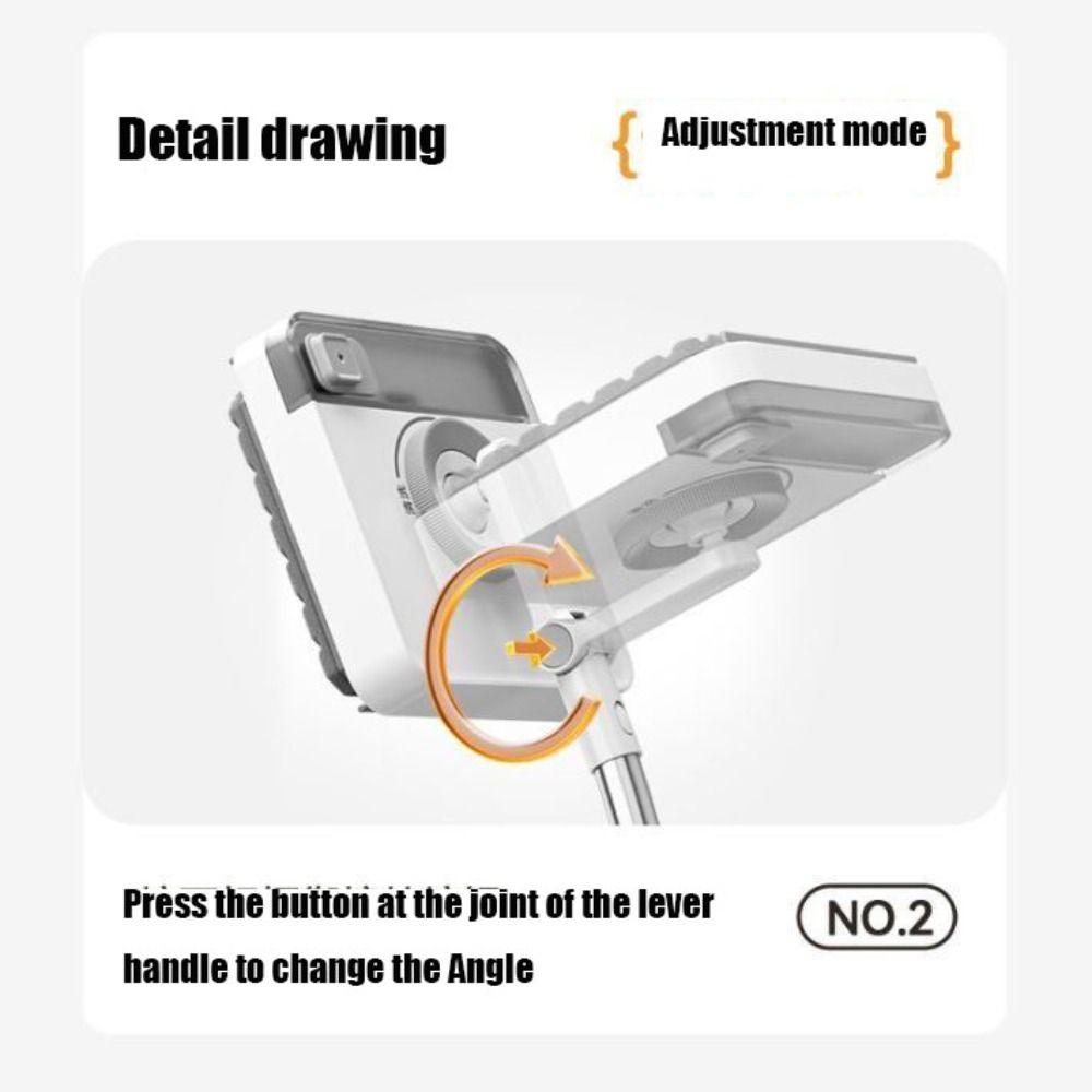Stainless Steel and PP High-rise Window Cleaner Stretchable Household Glass Wiper  Wall Facing