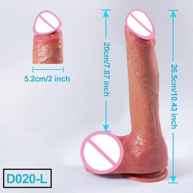 Man Penis Realistic Soft Strapon Dildo Double Silicone Dick Vaginal Masturbators Flesh Cock Gay Anal Plug Sex Toy for Women