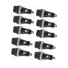 10PCS Durable Screw Cap Panel Mounted Holder 5 X 20 Flat Tube Type Fusehold  Electronic Equipment