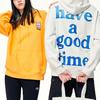 New FILA Have A Good Time Collection Sweatshirts Unisex Starlight White F11U149207F-WT