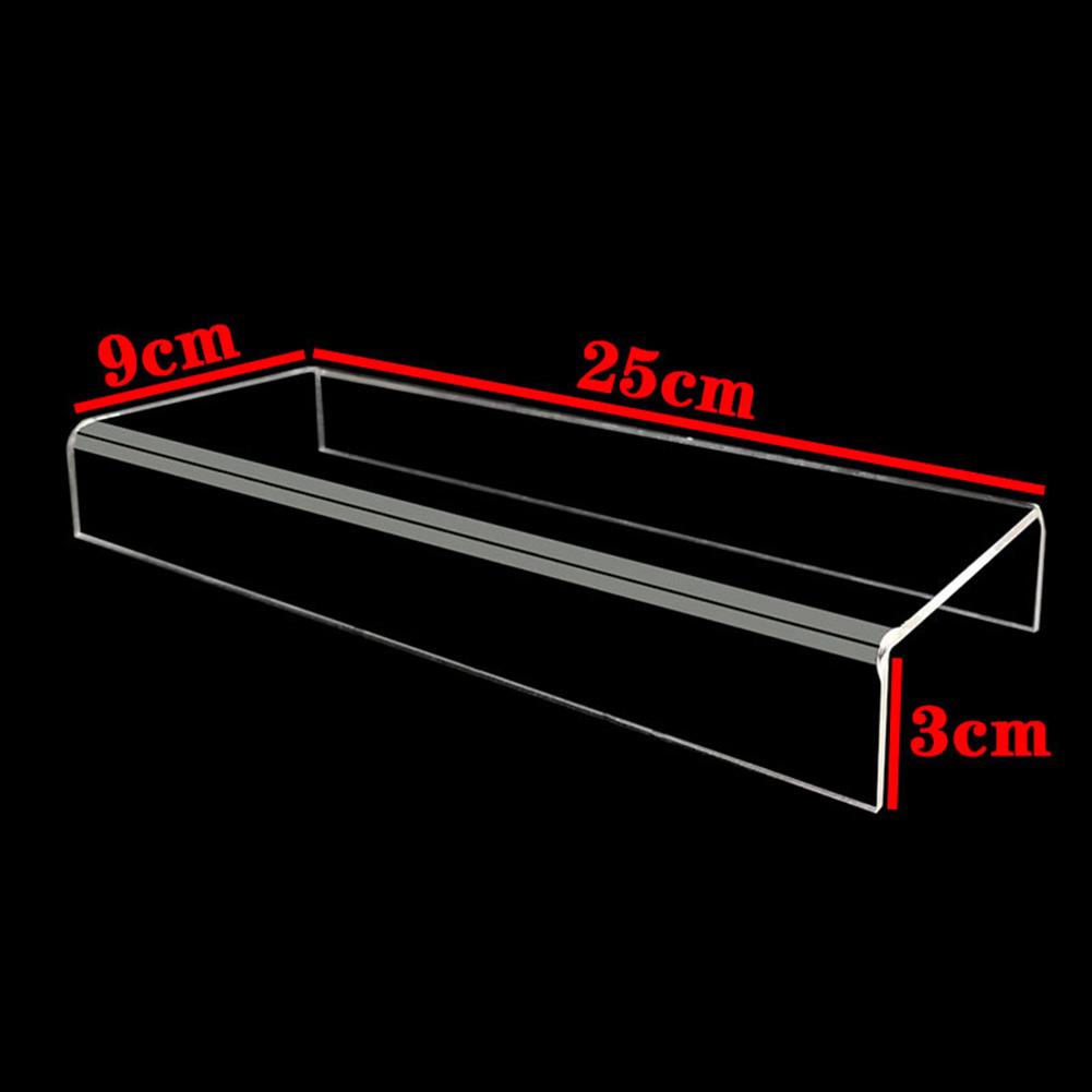 Transparentes Schmuck-Präsentationsregal Acryl-Präsentationsständer Organizer-Regale Für Plüschpuppe Spielzeug Cupcake Lebensmittel Dessert Parfüm