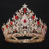 ROMANTICKÉ Velké Luxusní Královské Tiaras Šampionka Krásy Korunky Barokní Soutěžní Nevěsta Svatba Tiaras