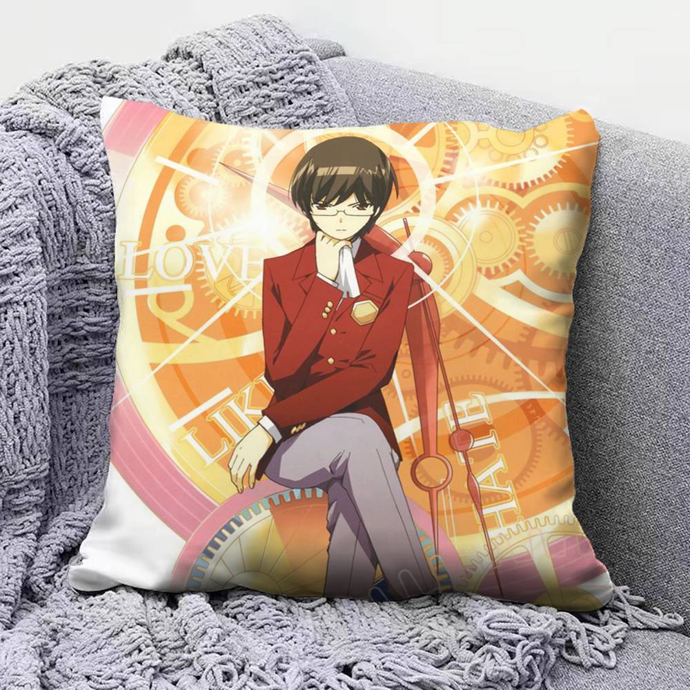 Kami Nomi Zo Shiru Sekai Keima Pillow Covers, Home Sofa Cushion Covers And Aecorative Custom