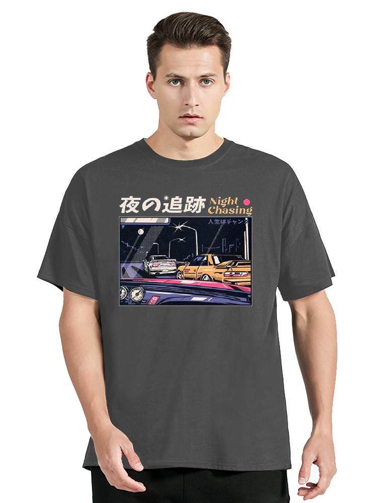 Vintage Tshirts For Unisexs 3d Racing Print Unisex Short Sleeve T Shirt Loose Street Tops Oversized Tshirt Unisex Clothing
