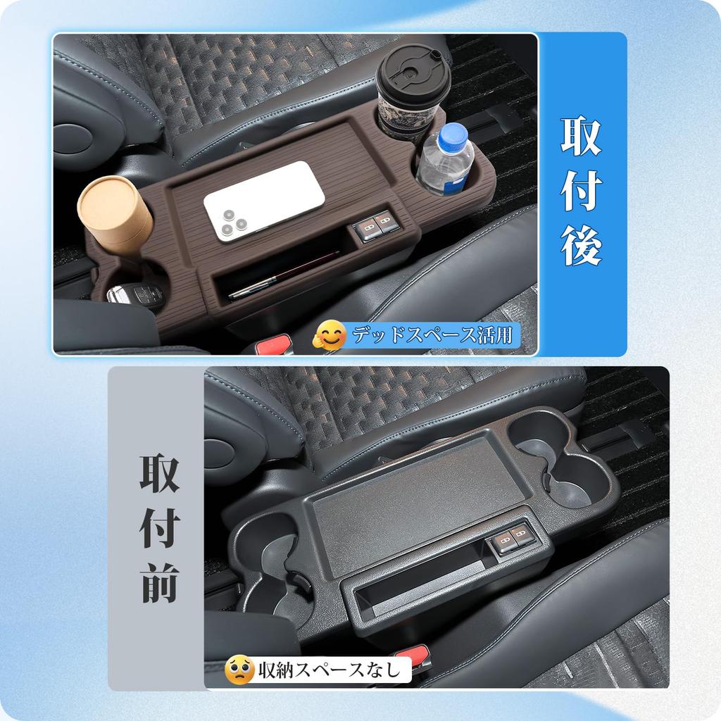 Coleya Toyota Noah Voxy 90 Series Dedicated Rear Center Table Cover Cup Holder Cover 2nd Row Folding Side Table Panel Mat Drink Holder Cover Scratch