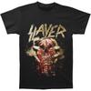 Men's Slayer Skull Clench T-shirt X-Large Black