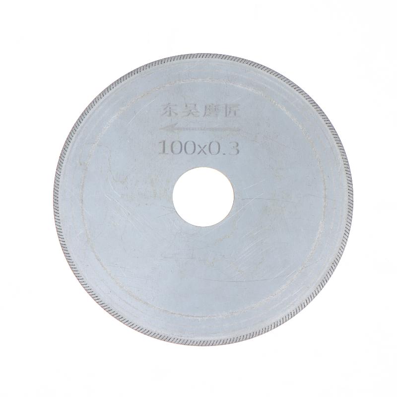 Thin Diamond Circular Saw Blade 80/100/110/120/150/200Mm Cutting Blades Arbor Disc Cut Jade Discs Agate Glass Gems Stone Slits