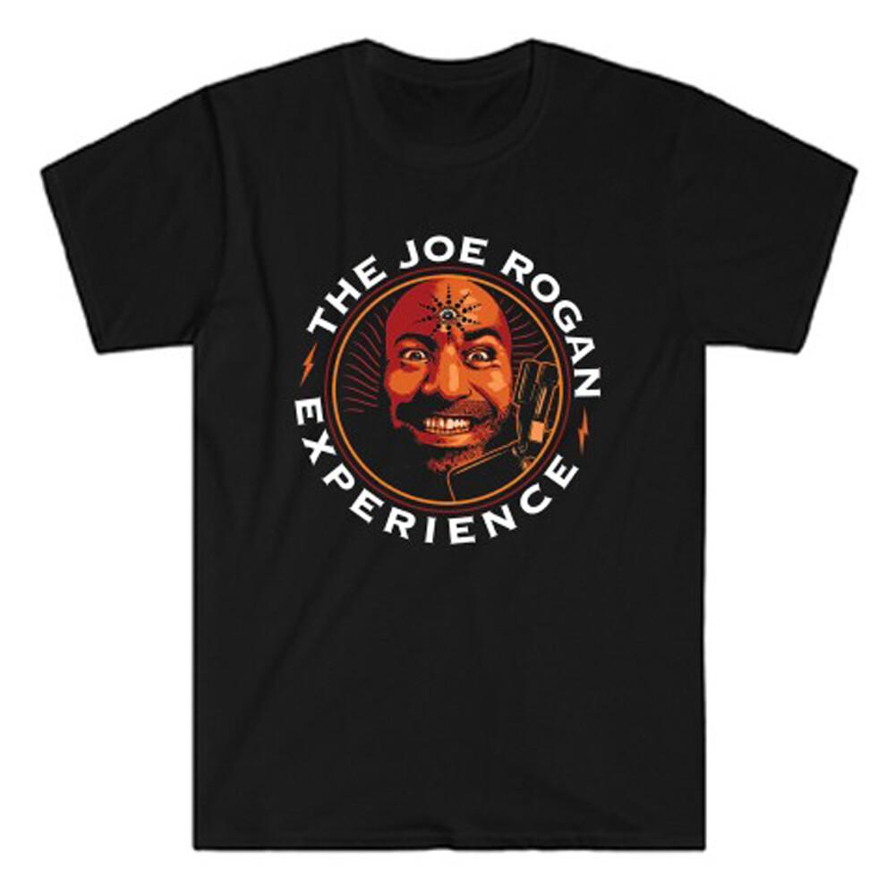 Joe Rogan Experience Logo Mens Black T-Shirt S