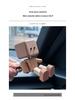 Solid Wood Swinging Leg Robot Car Air Freshener Ornament