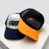 Baseball Stitching Embroidered Letterings Alphabet Color Contrast Blocking Style American Women  Men For Neutral Gender Fresh Caps Peaked Hats Hip