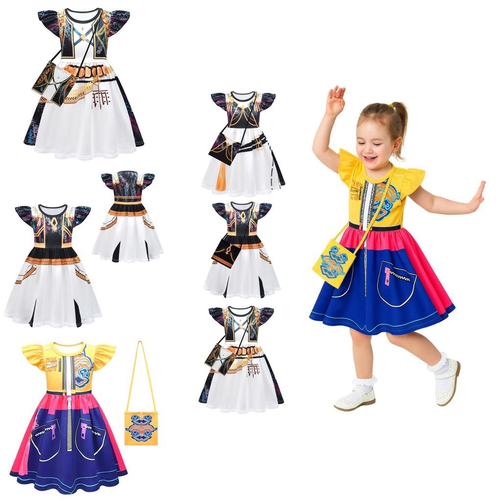 Kpop Dämonenjäger Kinder Märchenkleid Aus Polyesterstoff Für Kinder