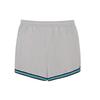 Li Ning CBA Series Basketball Logo Striped Breathable Training Shorts Men Shorts Silver Gray AAPS143-3
