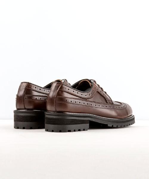 Leatherless #5054 / Casual Wingtip Boots / Brown / For Men
