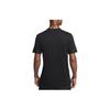 Nike Geometric Pattern Crew Neck Fitted Short Sleeve T-Shirt Men Tops Black FD1091-010
