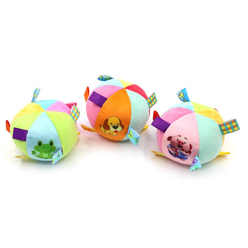 Dog Sound Toy Ball, Plush Ringing Ball, Pet Toy Ball, Little Dog Ball, Cute and Boring Ringing Cloth Ball