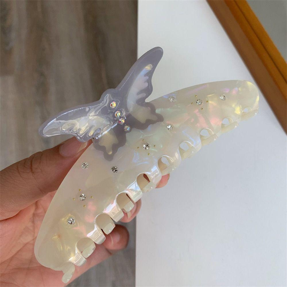 Acetate Animal Hair Claw Bird Acetate Shark Clip Creative Cat Hair Clip  Daily
