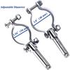 2 Pack of 316 Stainless Steel Clamp on Oarlocks or Rowlocks,Boat Oarlock Socket Marine Yacht