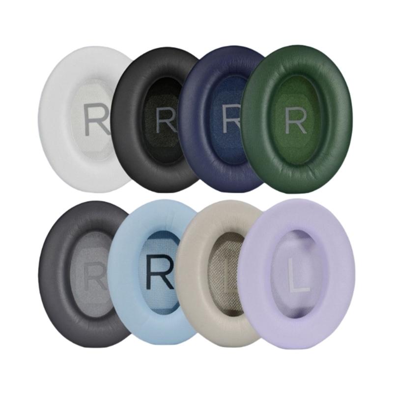 Soft Sponge Replacement Ear Cushions Comfortable Breathable Noise Reduction Design Easy installs for Headphone Devices