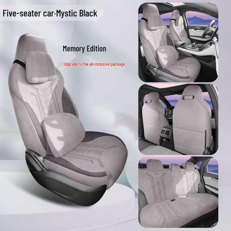 BYD Breathable, Wear-resistant Ramses Qin Plus Seat Cover for Four Seasons - EV/DMI Special Cushion.