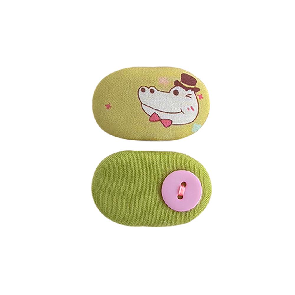 Koreanische karierte florale Haarspangen für Mädchen