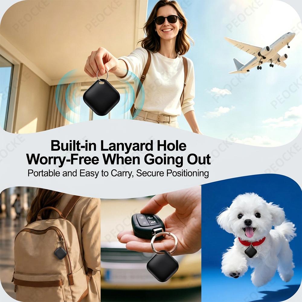 1-4 Pack Android Smart Location Tag Bluetooth Locator GPS Tracker Alternative to AirTag Item Finder Works With Google Find Hub