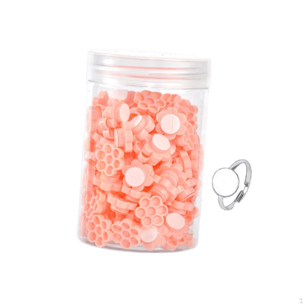 Glue Cups Lash Holder Compact Sturdy Extension Supplies for Eyelash Grafting Practice