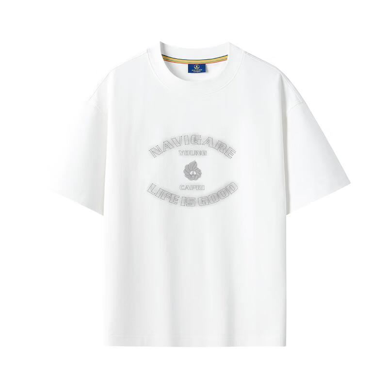 Navigare Unisex Cool-Touch Crew Neck Short Sleeve T-Shirt