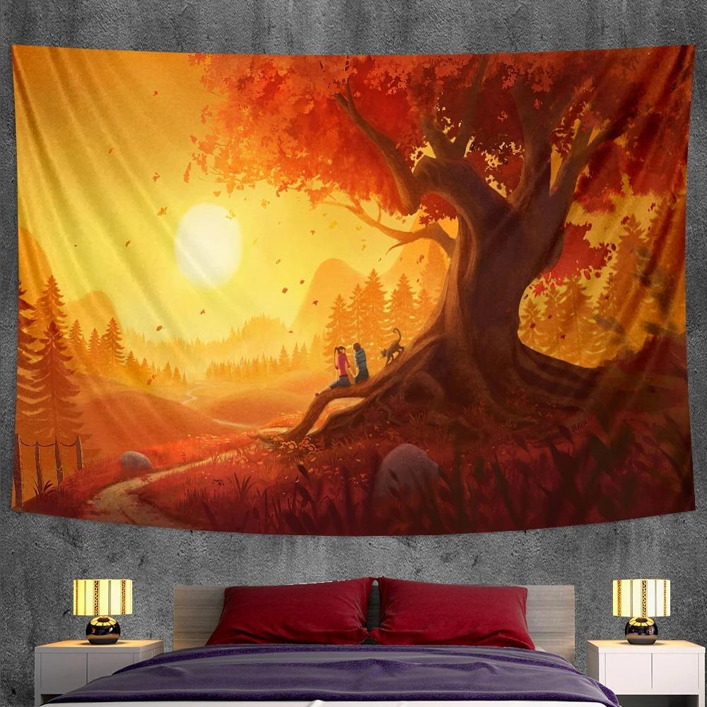 Модный домашний гобелен для украшения гостиной — фото 4