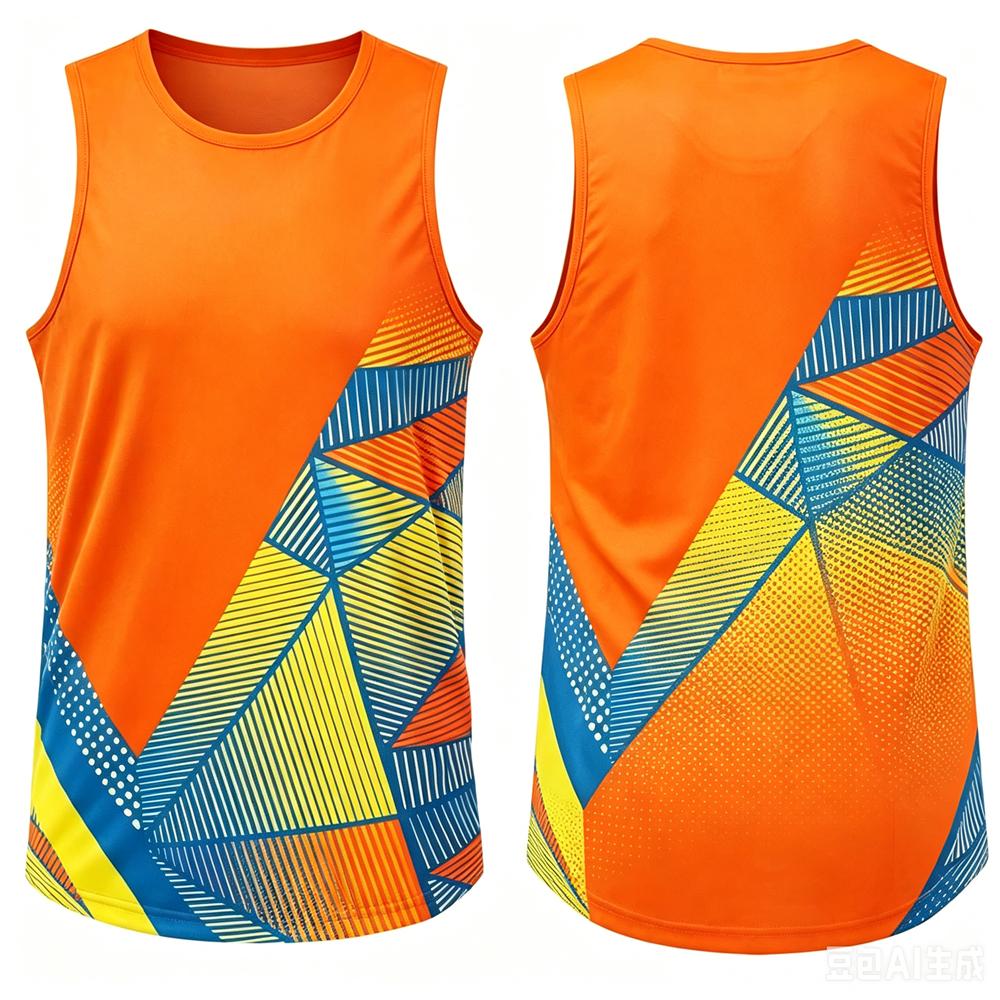 Funny 3D Geometry Print Men's Vest Youthful Vitality Style Sports Tank Top Summer Casual O-neck Sleeveless Shirt Fashion Gym Tee
