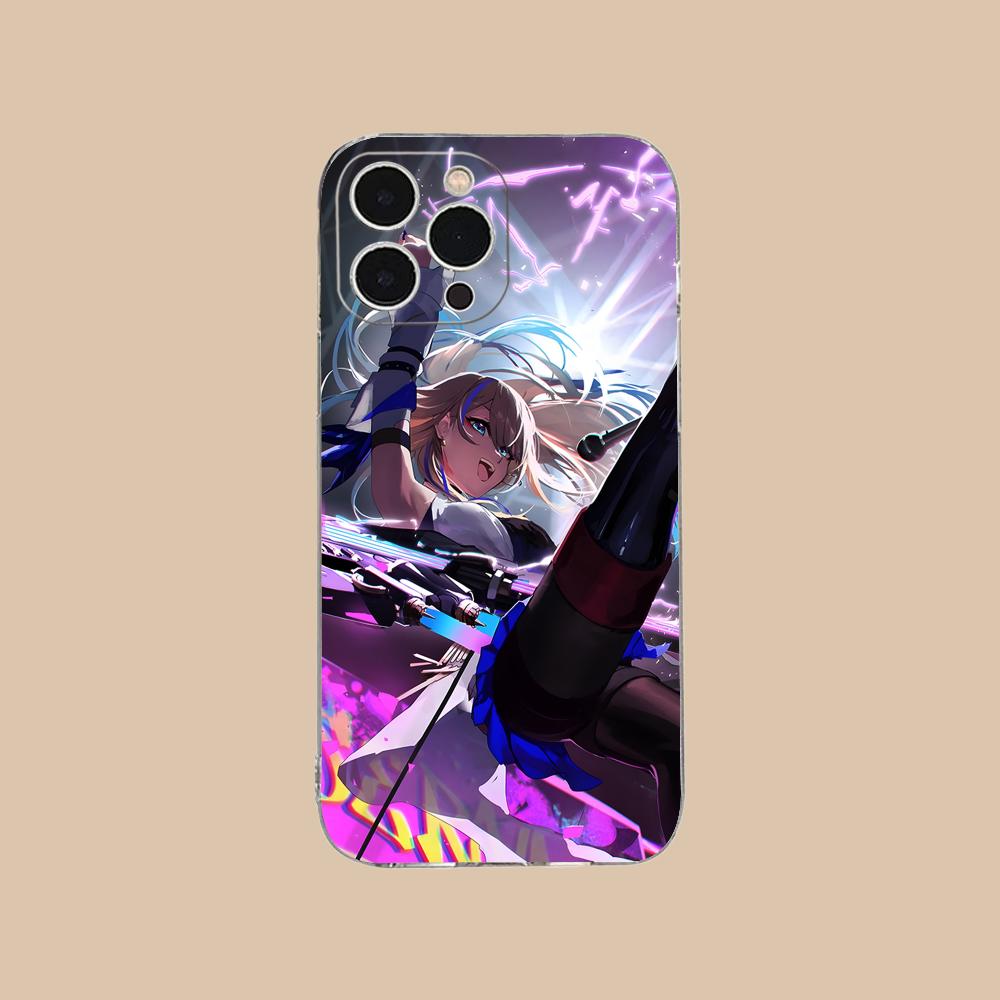

Прозрачный TPU чехол HSR Serval для iPhone 17 16 15 14 13 12 11 X XR XS Air Pro Max Plus Mini Цветная обложка iPhone17