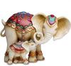 Mother And Child Loving Elephant Figurine Resin Decoration Desktop Elephant Decoration Indoor Outdoor Elephant Teacher Ornament