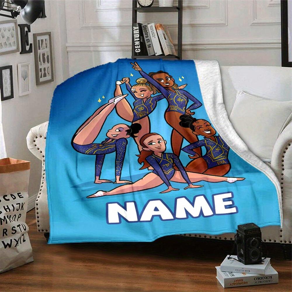Rhythmic Gymnastics Home Customization Blankets Comfortable Soft Lightweight Multiseasonal Blanket For Picnics Sofas Offices Beds Living Rooms Perfect