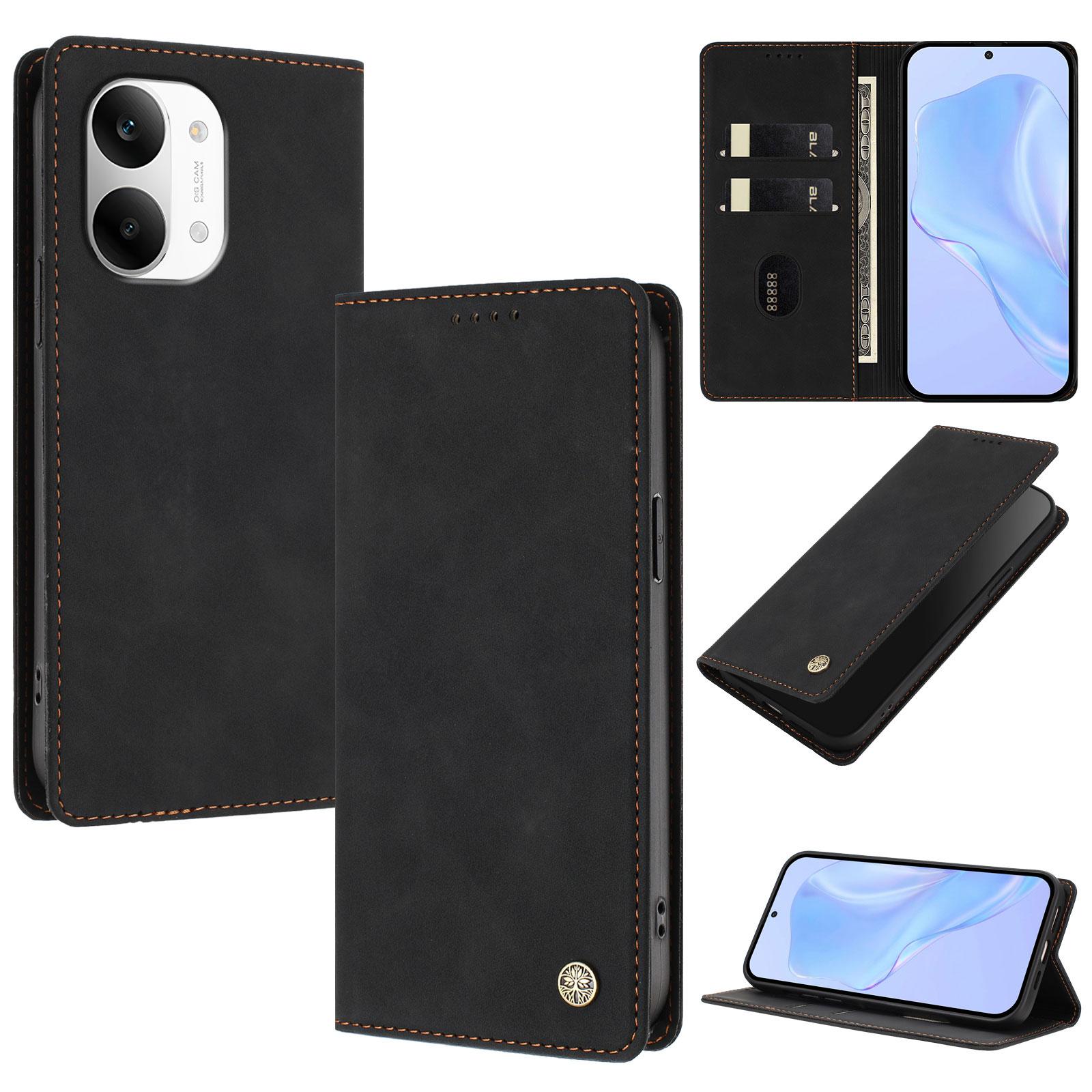 Children Clothing Yulin-001 Retro Case For Poco X8 Pro X8 Pro Max Card Slots Stand Cover For Xiaomi Poco X7 X6 Neo X5 X4 X3 Pro Gt Nfc Leather Wallet