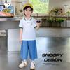 Snoopy Kids' Short Sleeve Polo T-Shirt