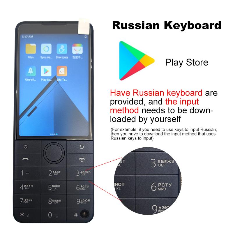 QIN F22 Pro Duoqin MTK Helio G85 Wifi 3,54 Tommer 4GB 64GB Octa Core Bluetooth 5.0 Touchscreen Global Versjon Telefon