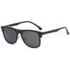 2342 Neues Retro-Sonnenbrillen-Set Für Männer Frauen Halbrahmen Magnetischer Clip Sonnenbrille TR-Rahmen -0,5 -1,0 -2 bis -6
